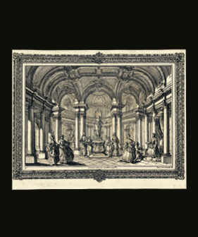 Tempio di Diana, Radierung auf Papier, 1765